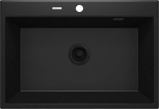 DEANTE Eridan Granitspülbecken // Nero // ZQE - N103 erhältlich bei Twoda Shop