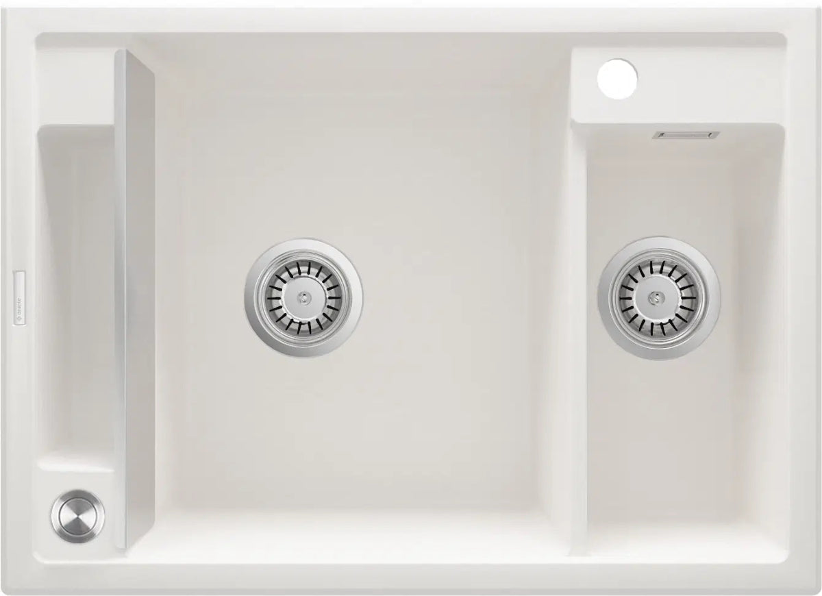 DEANTE Magnetic Granitspülbecken Magnetisch - 1.5 - Becken // Alabaster // ZRM - A103 erhältlich bei Twoda Shop