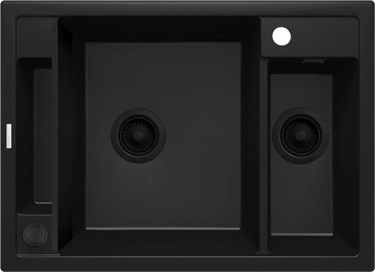 DEANTE Magnetic Granitspülbecken Magnetisch - 1.5 - Becken // Nero // ZRM - N103 erhältlich bei Twoda Shop