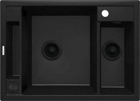 DEANTE Magnetic Granitspülbecken Magnetisch - 1.5 - Becken // Nero // ZRM - N103 erhältlich bei Twoda Shop