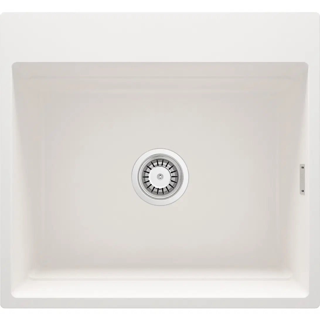 DEANTE Magnetic Granitspülbecken Magnetisch // Alabaster // ZRM - A10A erhältlich bei Twoda Shop