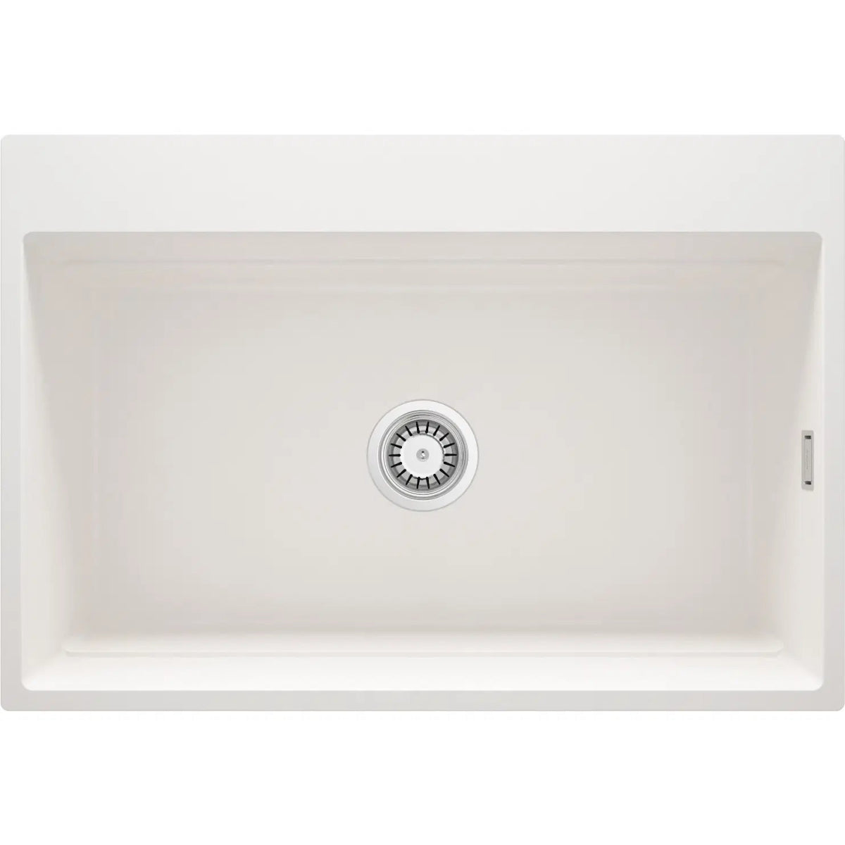 DEANTE Magnetic Granitspülbecken Magnetisch // Alabaster // ZRM - A10B erhältlich bei Twoda Shop