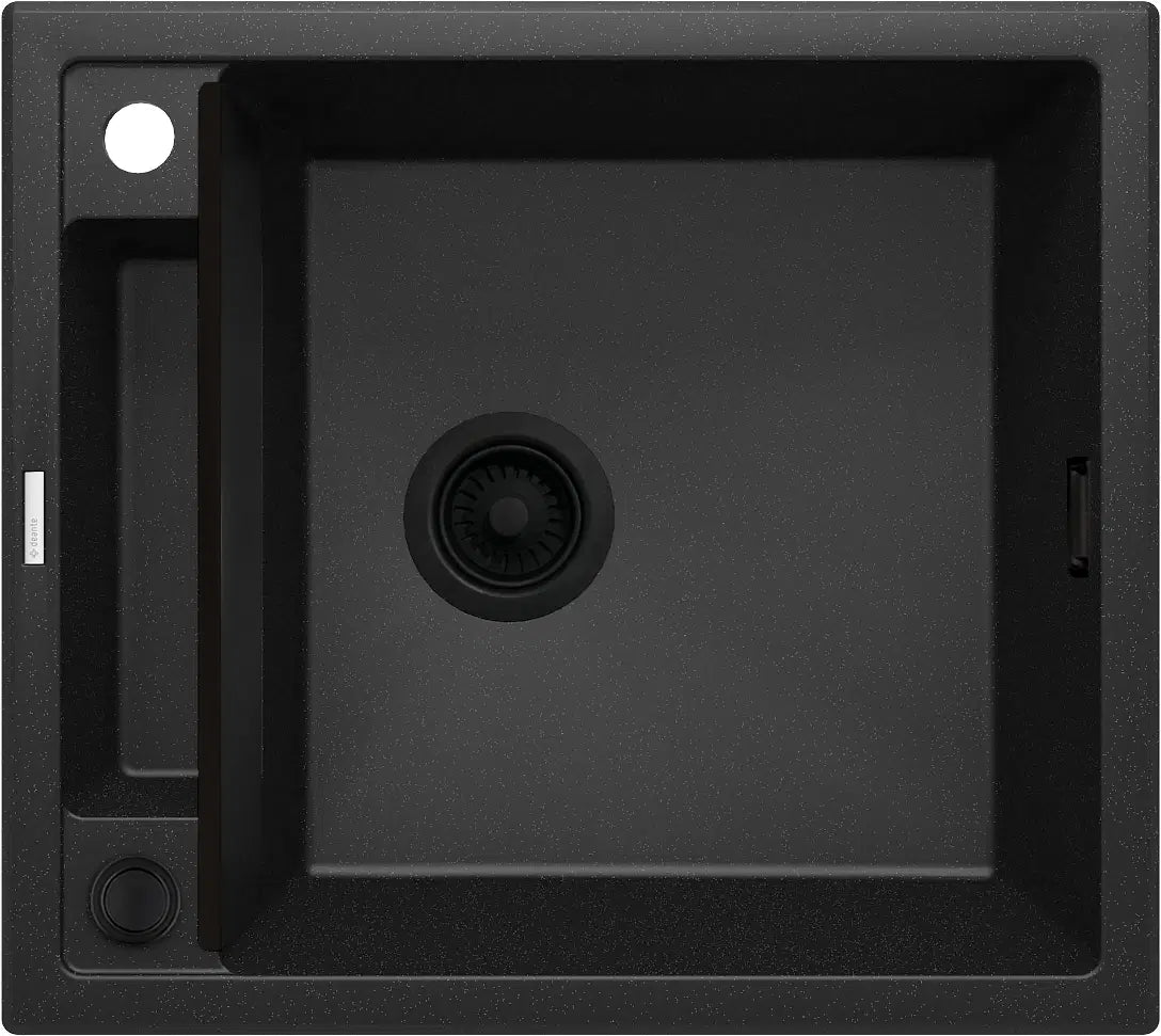 DEANTE Magnetic Granitspülbecken Magnetisch // Graphit Metallic // ZRM - G103 erhältlich bei Twoda Shop