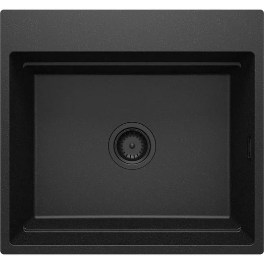 DEANTE Magnetic Granitspülbecken Magnetisch // Graphit Metallic // ZRM - G10A erhältlich bei Twoda Shop