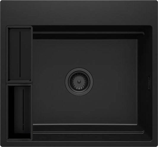 DEANTE Magnetic Granitspülbecken Magnetisch // Nero // ZRM - N10A erhältlich bei Twoda Shop