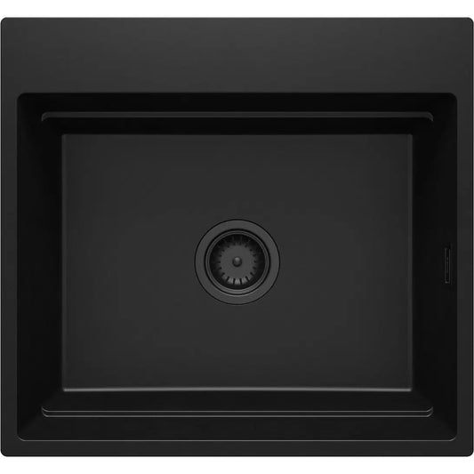 DEANTE Magnetic Granitspülbecken Magnetisch // Nero // ZRM - N10A erhältlich bei Twoda Shop