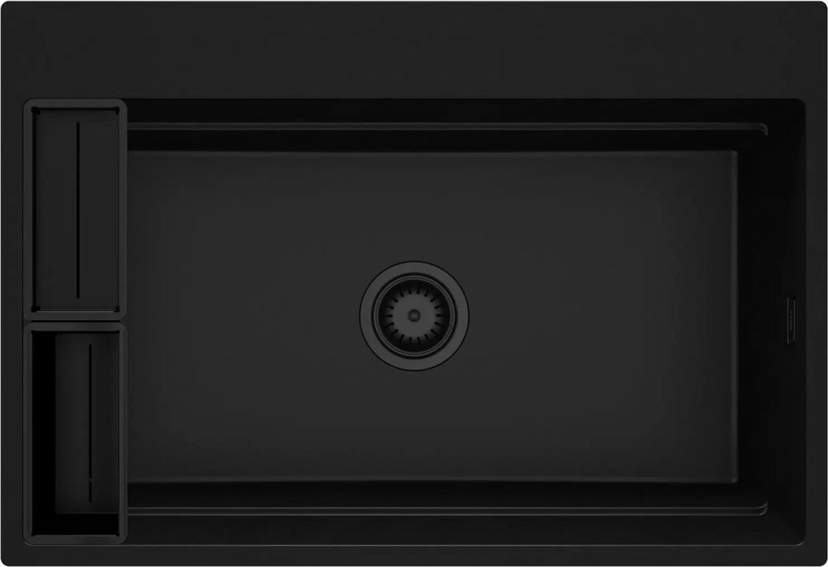 DEANTE Magnetic Granitspülbecken Magnetisch // Nero // ZRM - N10B erhältlich bei Twoda Shop