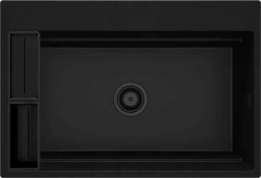 DEANTE Magnetic Granitspülbecken Magnetisch // Nero // ZRM - N10B erhältlich bei Twoda Shop