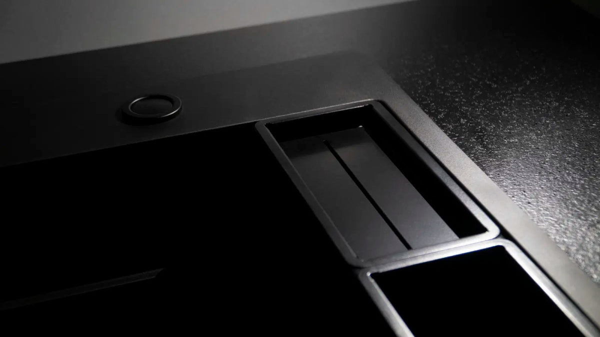 DEANTE Magnetic Granitspülbecken Magnetisch // Nero // ZRM - N10B erhältlich bei Twoda Shop