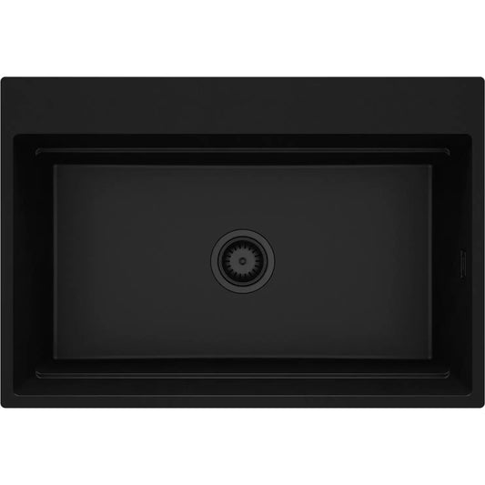 DEANTE Magnetic Granitspülbecken Magnetisch // Nero // ZRM - N10B erhältlich bei Twoda Shop