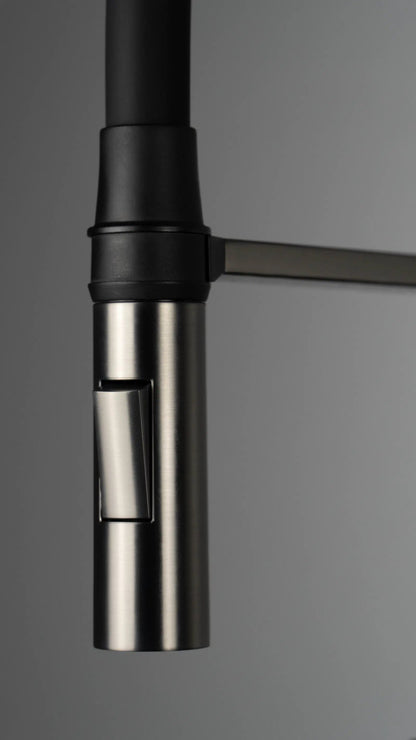DEANTE Magnetic Küchenarmatur mit flexiblem Auslauf – 2 Strahlarten // Titanium // BRM_D72M erhältlich bei Twoda Shop