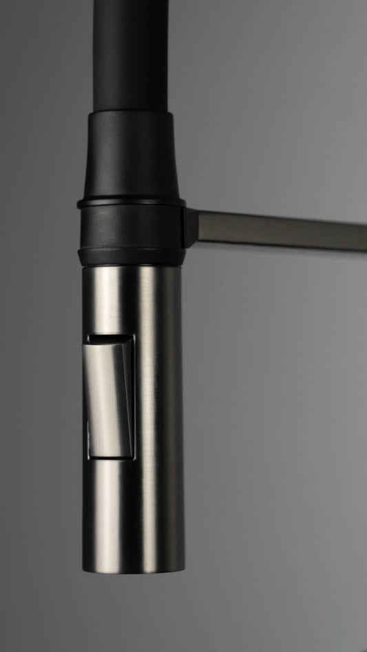 DEANTE Magnetic Küchenarmatur mit flexiblem Auslauf – 2 Strahlarten // Titanium // BRM_D72M erhältlich bei Twoda Shop