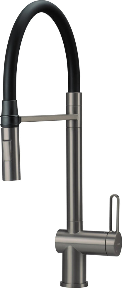 DEANTE Magnetic Küchenarmatur mit flexiblem Auslauf – 2 Strahlarten // Titanium // BRM_D72M erhältlich bei Twoda Shop