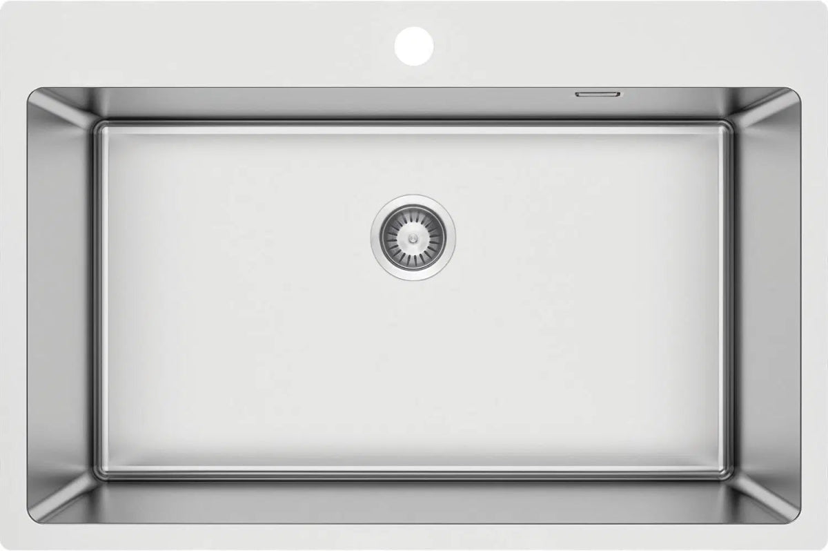 DEANTE Olfato Edelstahlspüle // gebürsteter Stahl // ZPO - 010C erhältlich bei Twoda Shop