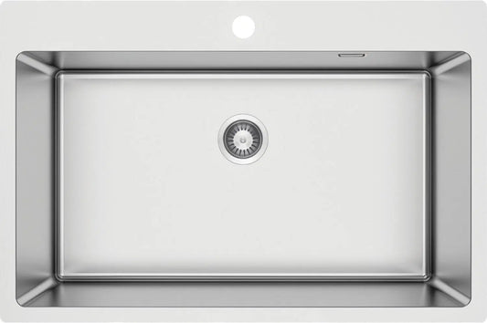 DEANTE Olfato Edelstahlspüle // gebürsteter Stahl // ZPO - 010C erhältlich bei Twoda Shop