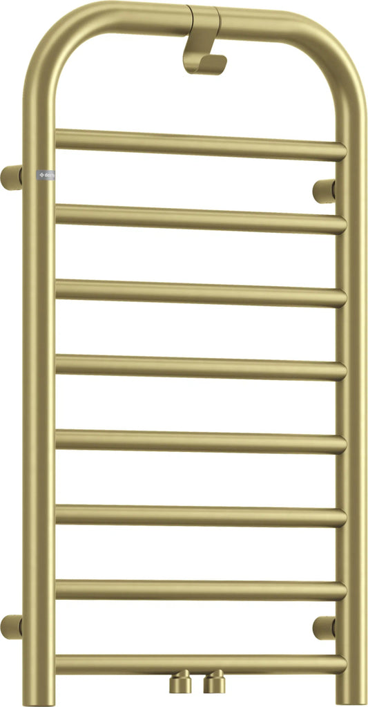 DEANTE Silia Badheizkörper – Höhe 85 cm // Mattgold // AGI - RG31 erhältlich bei Twoda Shop