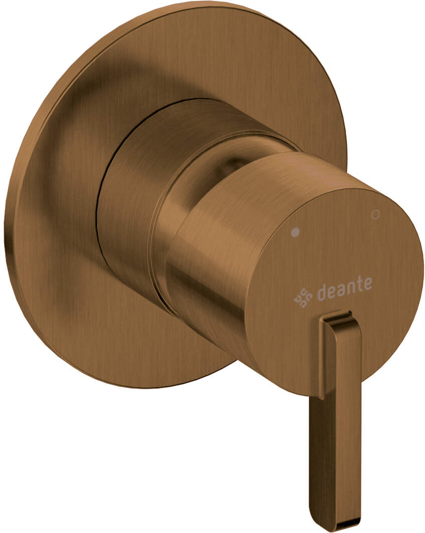 DEANTE Silia Duscharmatur für Unterputzmontage // gebürstete Bronze // BQS - C44L erhältlich bei Twoda Shop