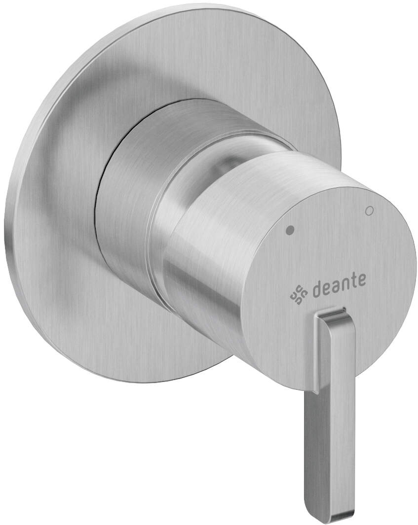 DEANTE Silia Duscharmatur für Unterputzmontage // gebürsteter Stahl // BQS - F44L erhältlich bei Twoda Shop