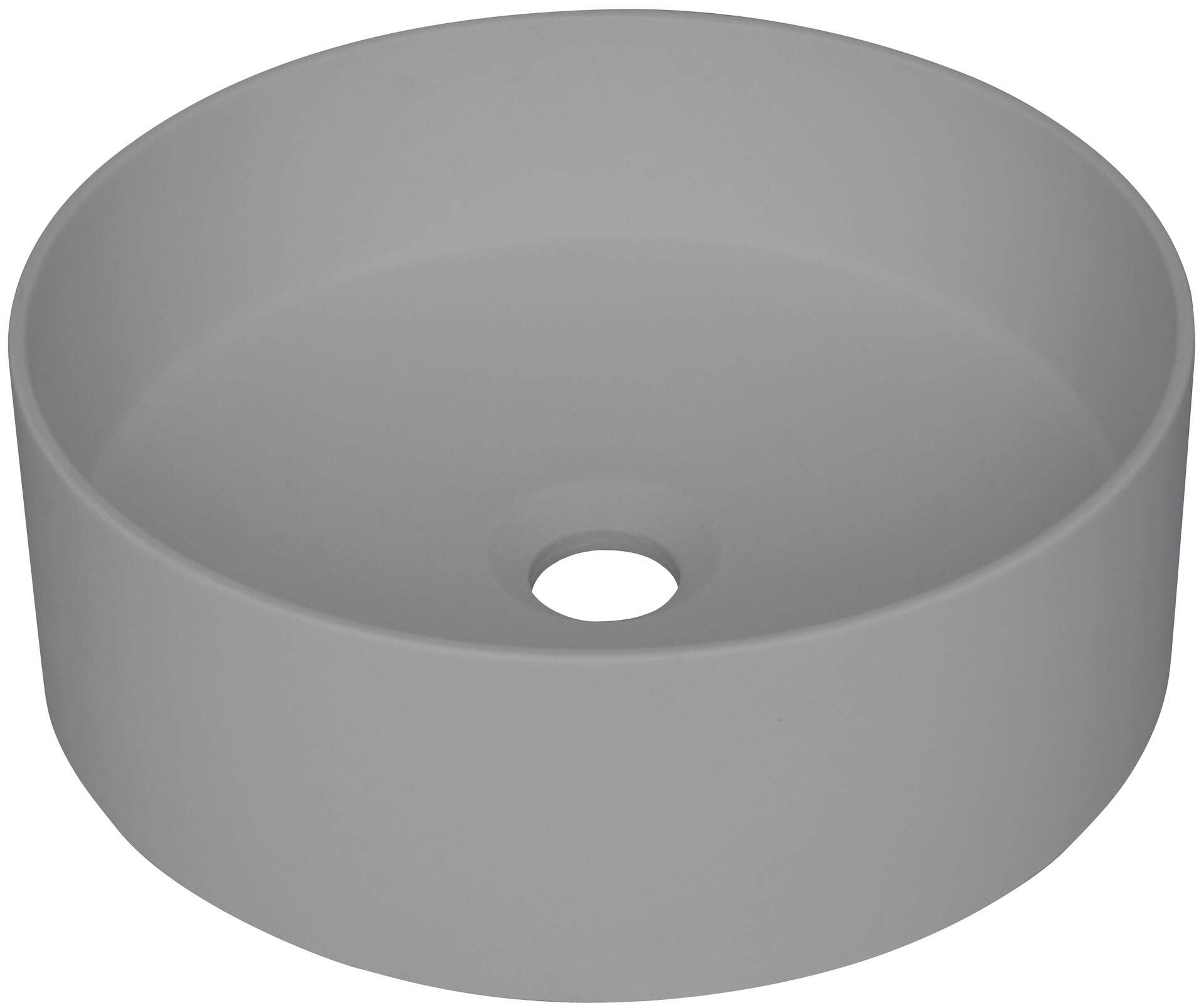 DEANTE Silia Granit - Aufsatzwaschbecken // Grau Metallic // CQS - SU4S erhältlich bei Twoda Shop