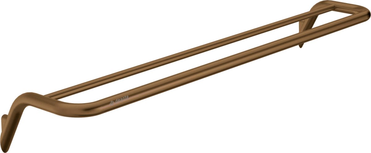 DEANTE Silia Handtuchhalter - Doppelt // gebürstete Bronze // ADI - C631 erhältlich bei Twoda Shop