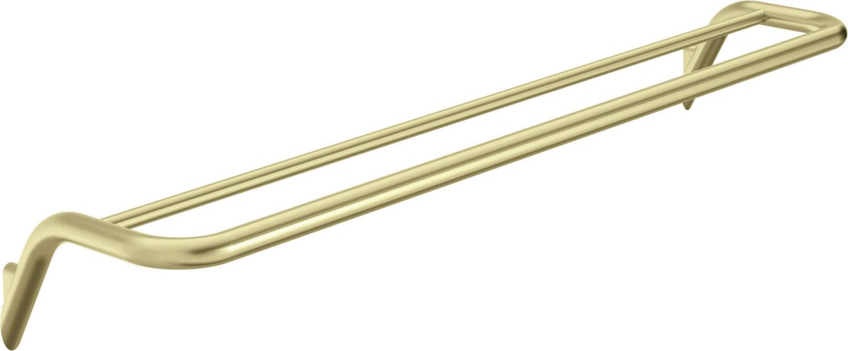 DEANTE Silia Handtuchhalter - Doppelt // gebürstetes Gold // ADI - R631 erhältlich bei Twoda Shop