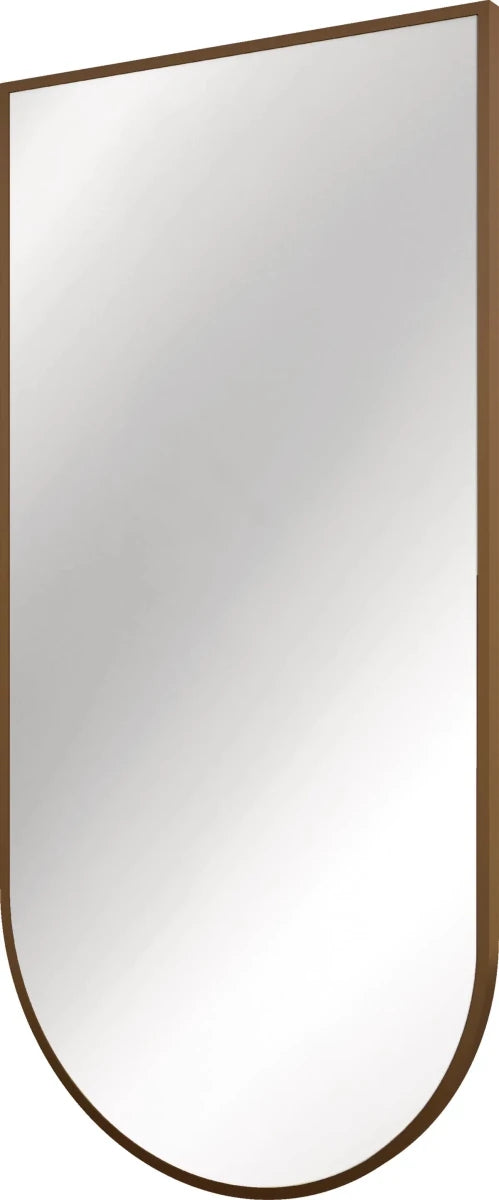 DEANTE Silia Hängespiegel mit Rahmen // gebürstete Bronze// ADI - C851 erhältlich bei Twoda Shop