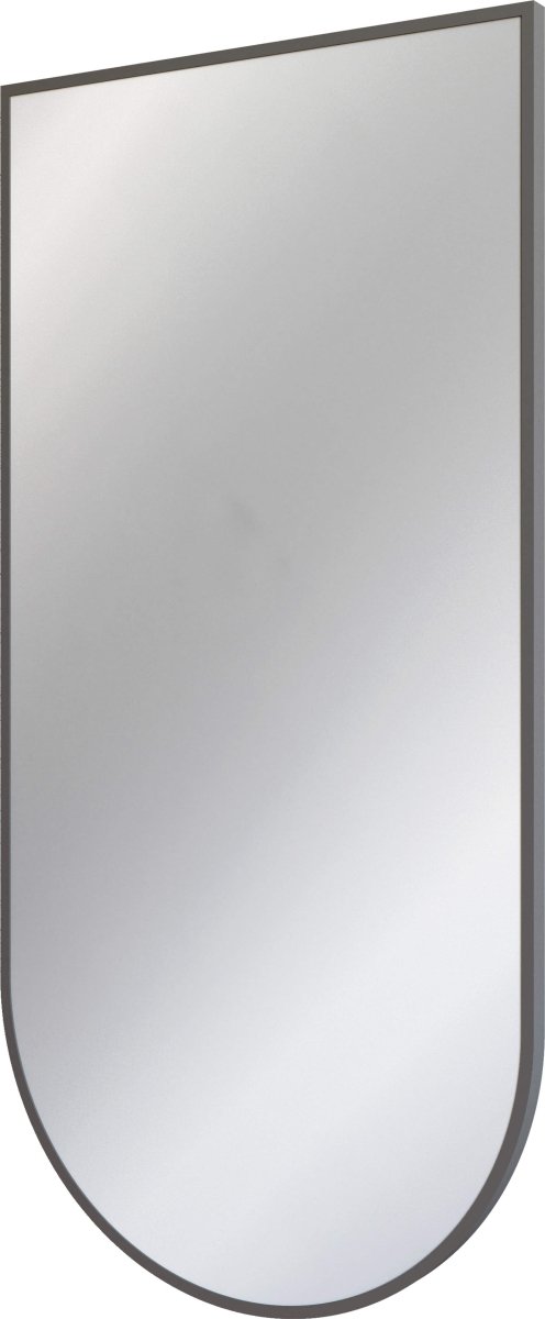 DEANTE Silia Hängespiegel mit Rahmen // Titanium // ADI - D851 erhältlich bei Twoda Shop