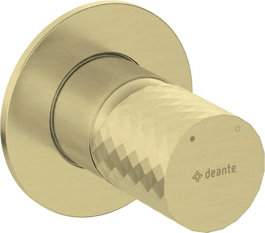 DEANTE Silia Hexa Duscharmatur für Unterputzmontage // gebürstetes Gold // BHS - R44L erhältlich bei Twoda Shop