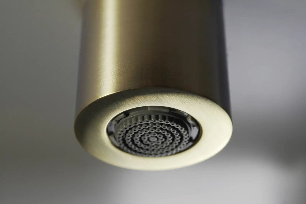 DEANTE Silia Hexa Unterputz - Duschset mit Handbrause // gebürstetes Gold // NHS - R9XK erhältlich bei Twoda Shop