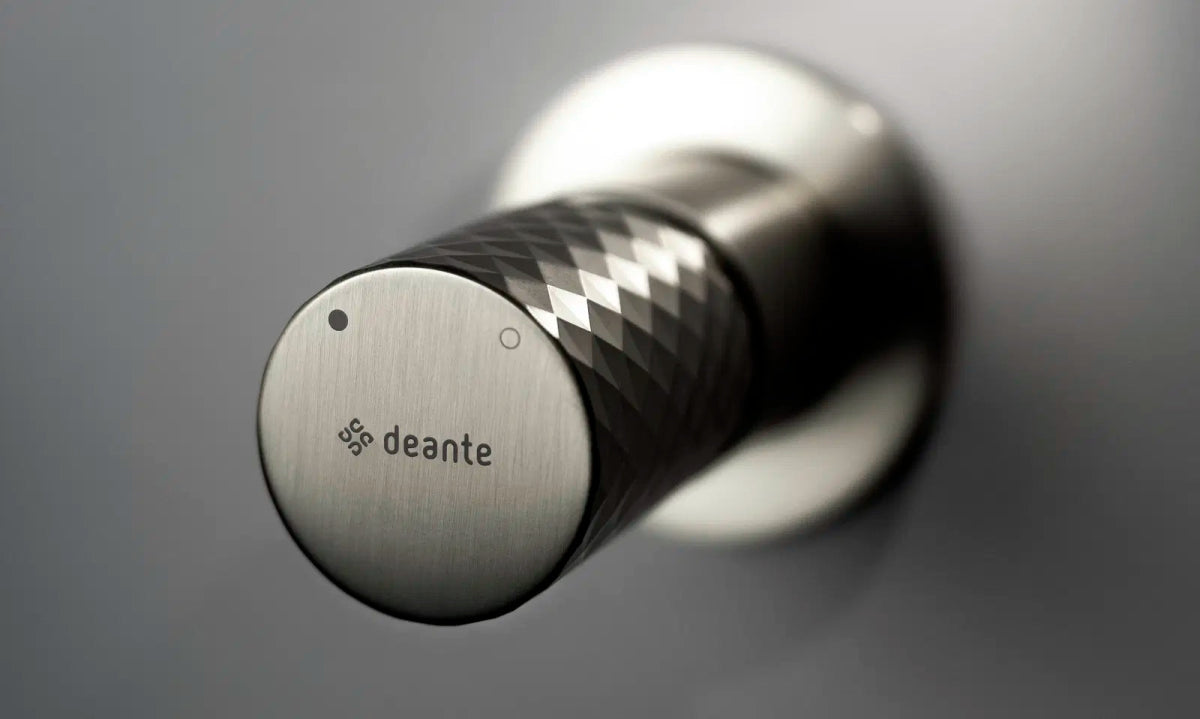 DEANTE Silia Hexa Waschtischarmatur für Unterputzmontage // gebürsteter Stahl // BHS - F54L erhältlich bei Twoda Shop