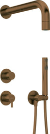 DEANTE Silia concealed shower set with hand shower // brushed bronze // NQS-C9XK 