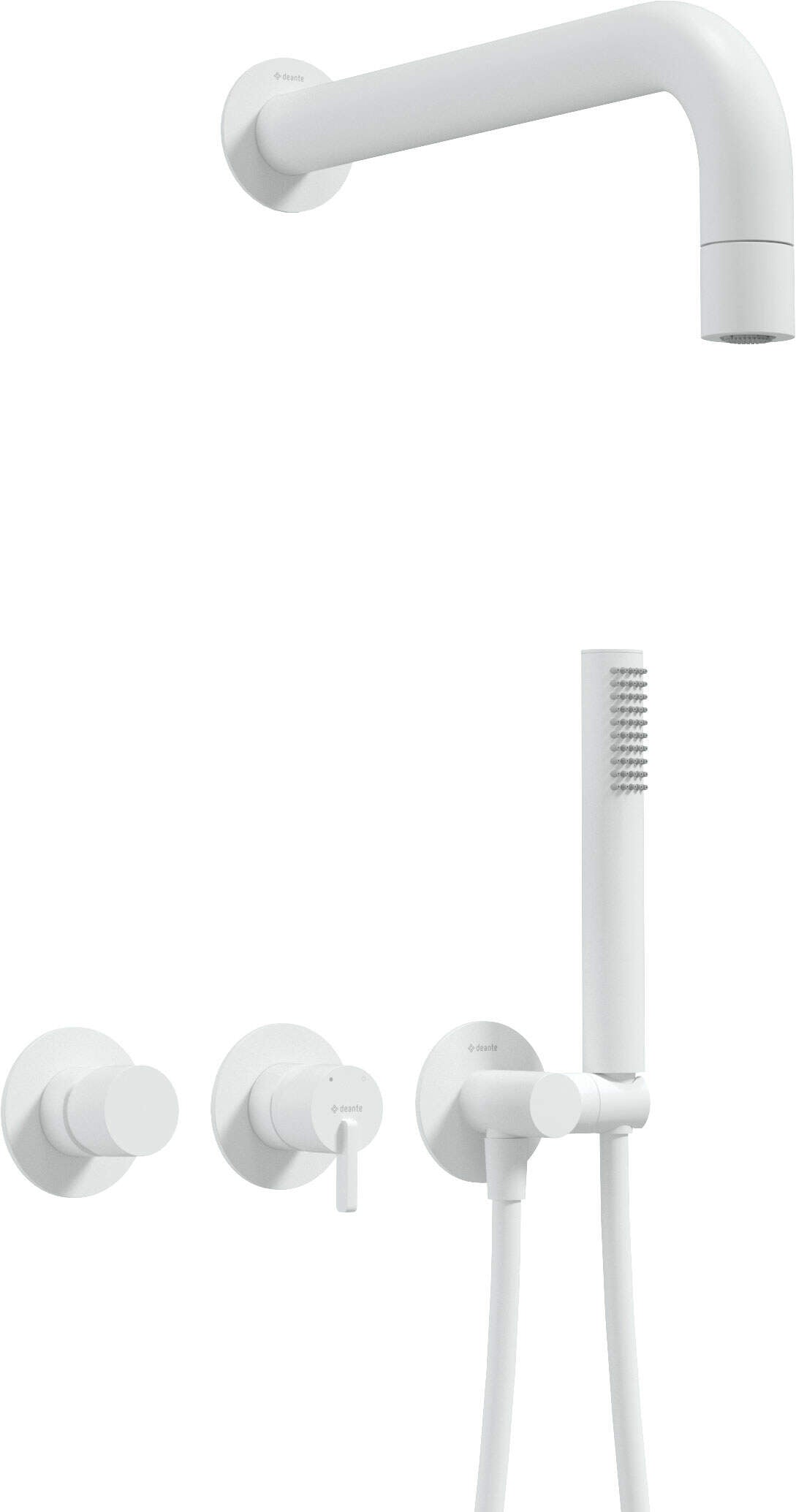 DEANTE Silia Unterputz - Duschset mit Handbrause - Horizontal // Bianco // NQS - A0XK erhältlich bei Twoda Shop