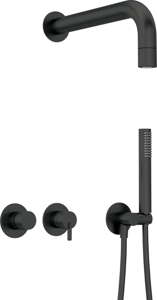 DEANTE Silia Unterputz - Duschset mit Handbrause - Horizontal // Nero // NQS - N0XK erhältlich bei Twoda Shop