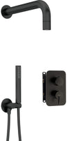DEANTE Silia Unterputz-Duschset mit Mischbox und Duschkopf // Nero // BXYZNQSM