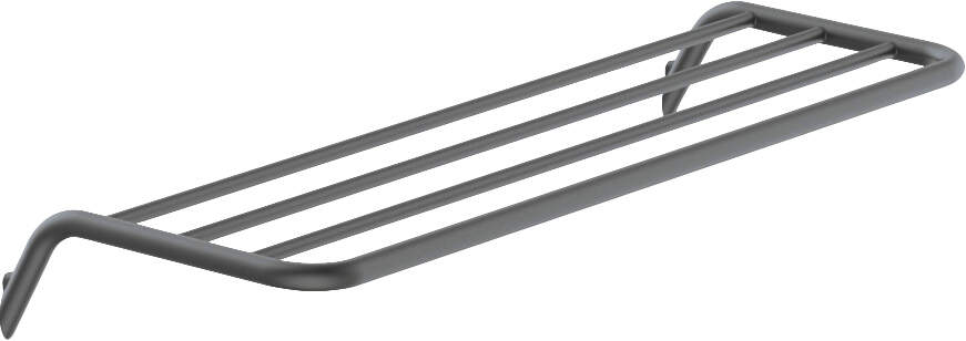 DEANTE Silia Wandablage - Rippen // Titanium // ADI - D531 erhältlich bei Twoda Shop