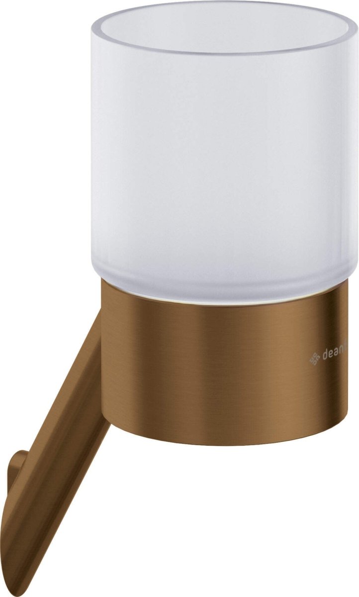DEANTE Silia Wandbecher // Gebürstete Bronze // ADI - C911 erhältlich bei Twoda Shop