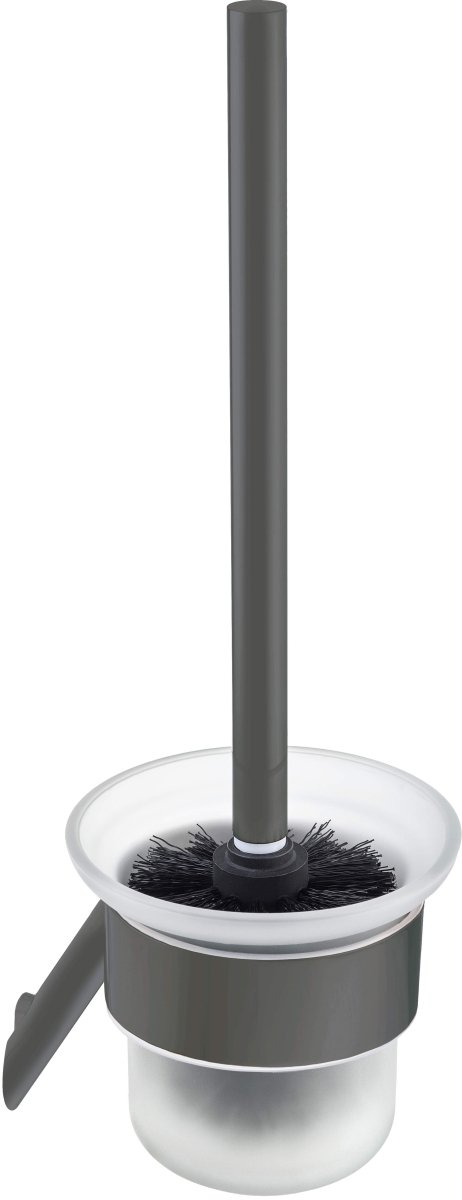 DEANTE Silia Wandmontierte WC - Bürste // Titanium // ADI - D711 erhältlich bei Twoda Shop