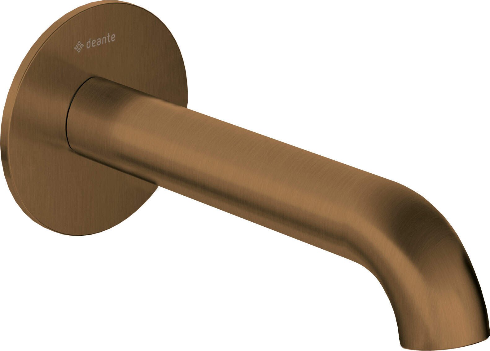 DEANTE Silia Wannen - und Waschtischauslauf // gebürstete Bronze // NQS - C80K erhältlich bei Twoda Shop