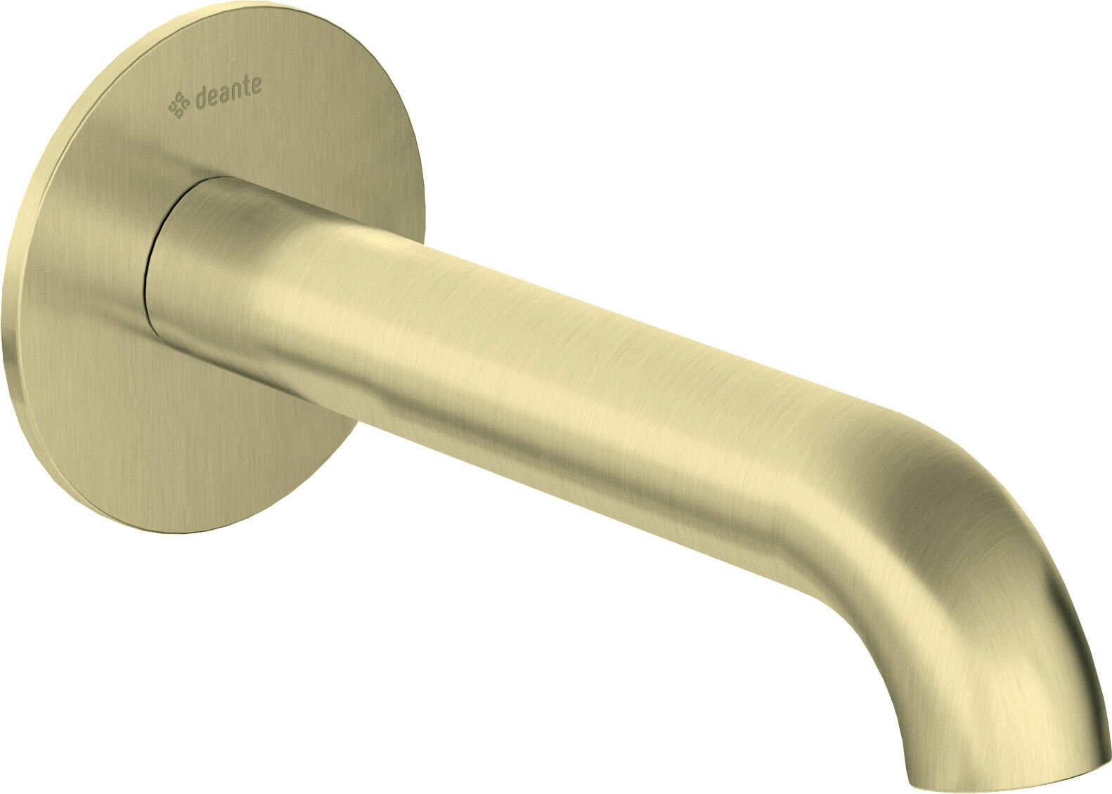 DEANTE Silia Wannen - und Waschtischauslauf // gebürstetes Gold // NQS - R80K erhältlich bei Twoda Shop