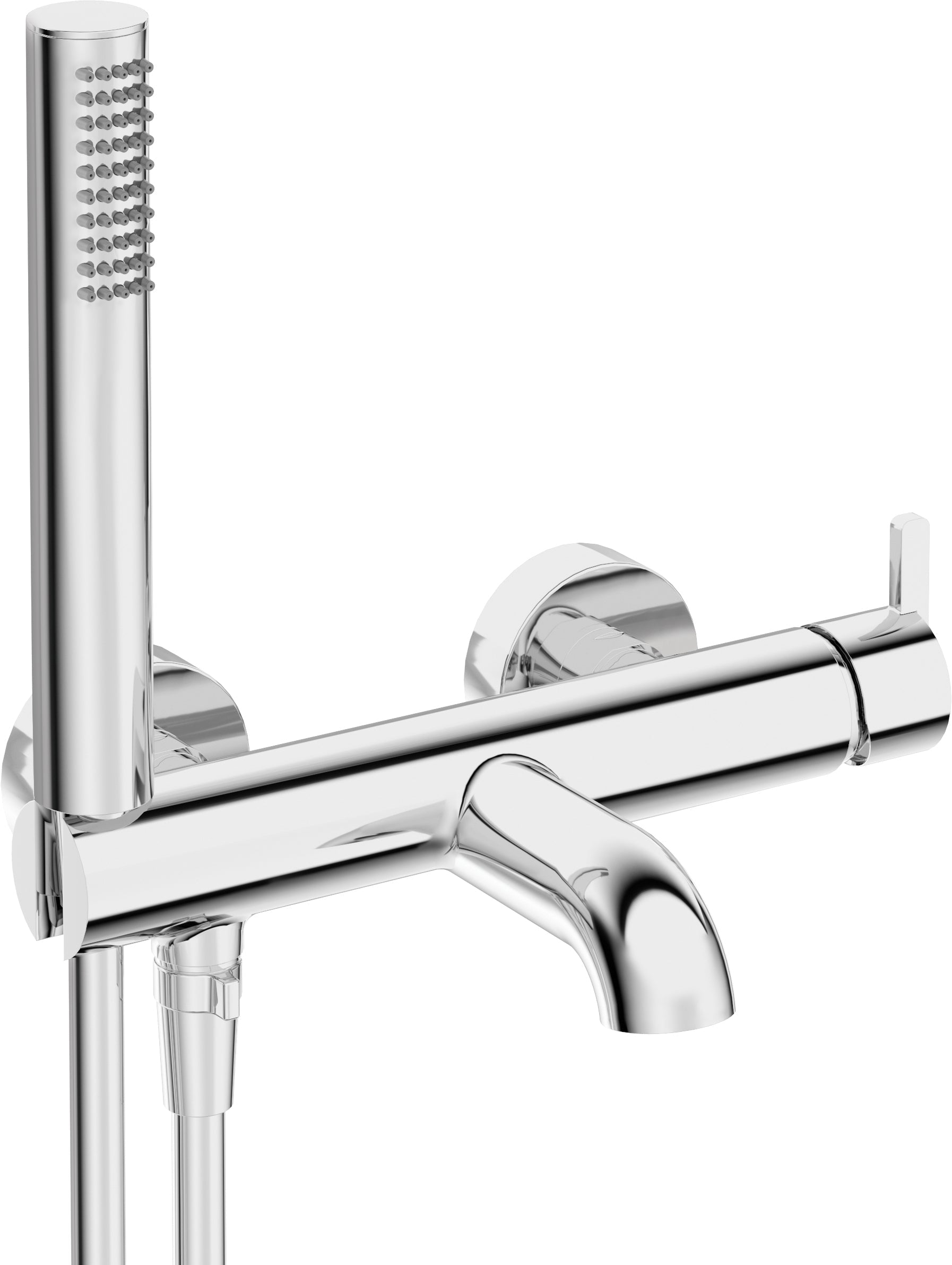 DEANTE Silia Wannenarmatur mit Brausegarnitur // Chrom // BQS - 011M erhältlich bei Twoda Shop