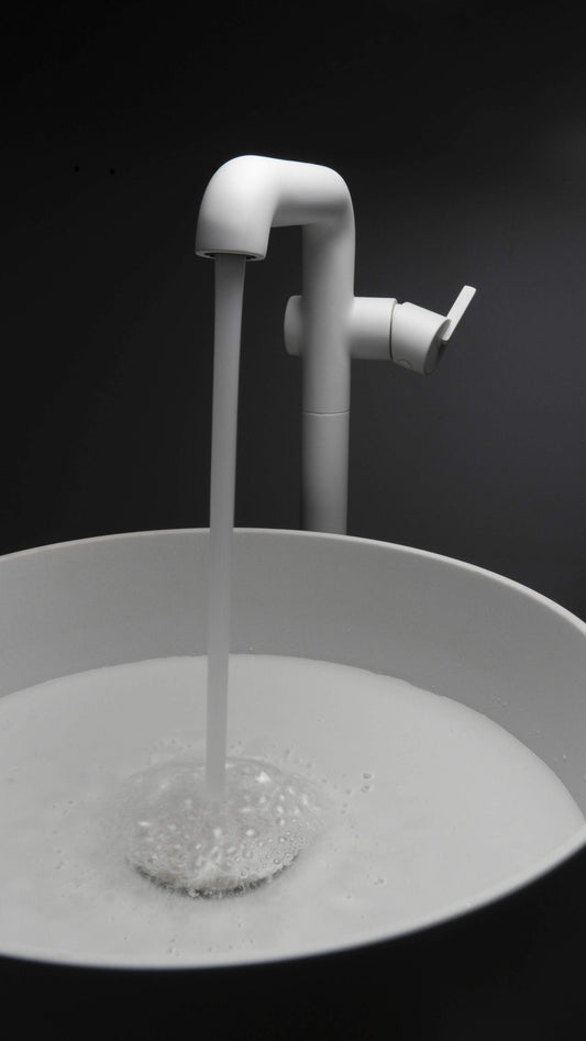 DEANTE Silia Waschtischarmatur Freistehend // Bianco // BQS - A2KK erhältlich bei Twoda Shop