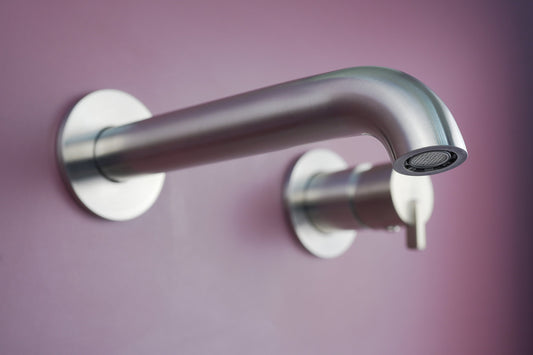 DEANTE Silia Waschtischarmatur für Unterputzmontage // gebürsteter Stahl // BQS - F54L erhältlich bei Twoda Shop