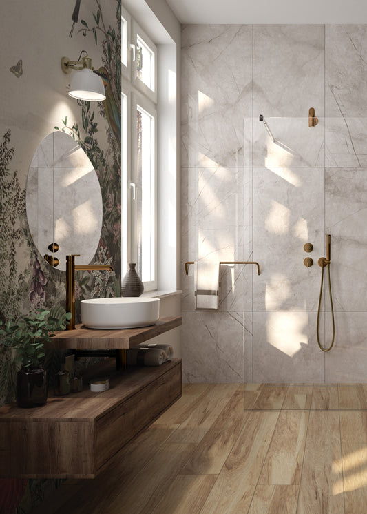 DEANTE Silia Waschtischarmatur hoch // gebürstete Bronze // BQS - C20K erhältlich bei Twoda Shop