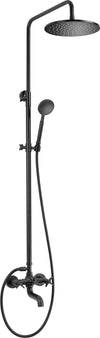 Sistema de ducha DEANTE Temisto con grifo de bañera // Negro // NAC-N1QT