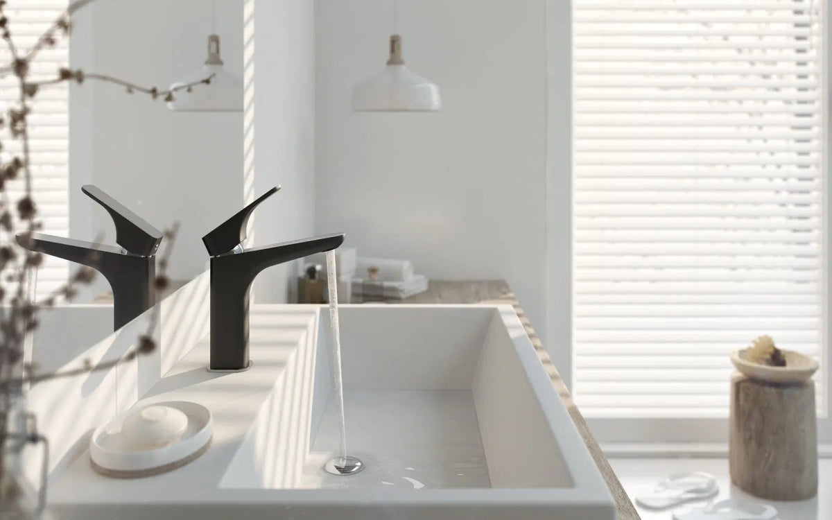 DEANTE Temisto Keramik - Waschbecken zur Aufsatz - oder Wandmontage // Weiß // CDT - 6U5S erhältlich bei Twoda Shop