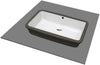 DEANTE Fregadero de cerámica Temisto para bajo encimera // Blanco // CDT-6U5U