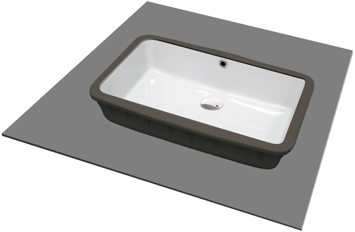 DEANTE Temisto Keramikwaschbecken für Unterbau // Weiß // CDT - 6U5U erhältlich bei Twoda Shop