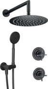 DEANTE Temisto Concealed Shower System with Hand Shower // Nero // NAC-N9QT